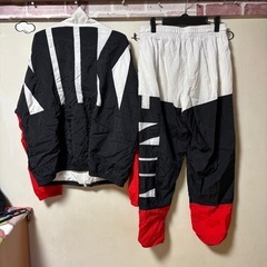 G・古着・NIKE・ナイロンセットアップ・体感XL程の画像