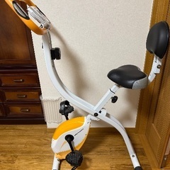 心拍数センサー付き　フィットネスバイクの画像