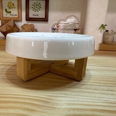 ペット用早食い防止皿　猫用　犬用　ご飯皿　猫用品　犬用品　給水ノズル付きの画像