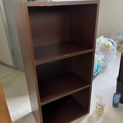 3段カラーボックス