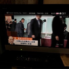 SONYテレビの画像