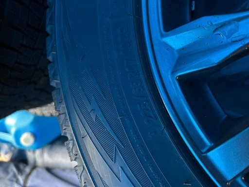 RAV4 ハリアー レクサス　スタッドレス ホイール4本 セット 225/65R17 