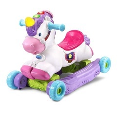 ユニコーン乗用玩具　おもちゃ　子供車　木馬VTech の画像