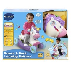 ユニコーン乗用玩具　おもちゃ　子供車　木馬VTech の画像