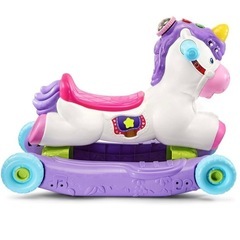 ユニコーン乗用玩具　おもちゃ　子供車　木馬VTech の画像