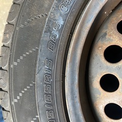 4本ホイール付タイヤセットの画像