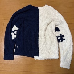 リルーム　バイカラーにっとニットの画像