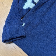 リルーム　バイカラーにっとニットの画像
