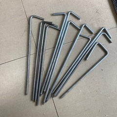 テントペグ　長さ21㎝の画像