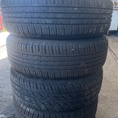 4本メッキホイール付タイヤセットの画像