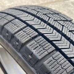 ③ 155/65R13 東北6県無料配送対応‼️爆安‼️最終値下げ‼️超超超バリ溝❗ 国産ブリジストン VRX ❗ アルミ付き 国産 タイヤ !!　スタッドレス　軽自動　軽トラの画像