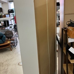 I2510-091 食器棚 ホワイト キズ汚れ剥がれ有り 中古 現状お渡しの画像