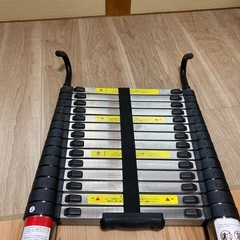 伸縮はしご4.4M 伸縮梯子多機能 ステンレスはしごの画像