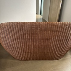 天然藤 二人掛けそふぁソファの画像
