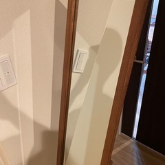 【安くお譲りします】全身姿見（鏡 ミラー）の画像