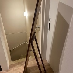 【安くお譲りします】全身姿見（鏡 ミラー）の画像
