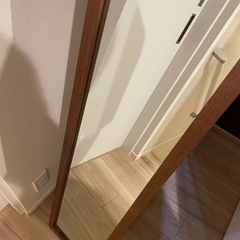 【安くお譲りします】全身姿見（鏡 ミラー）の画像