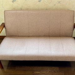 【引越の為割引】　2人掛けソファ　美品
の画像
