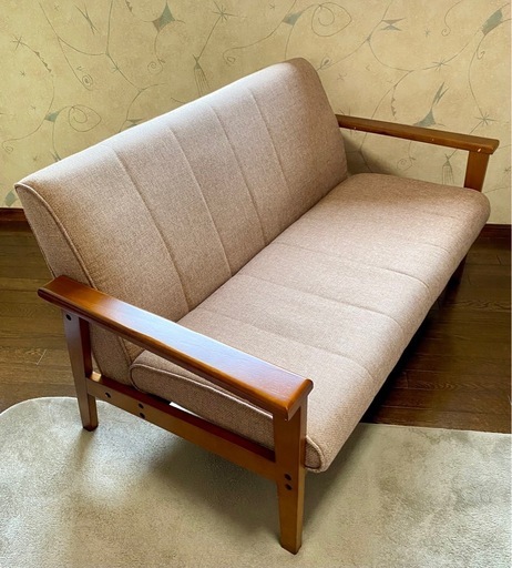 【引越の為割引】　2人掛けソファ　美品