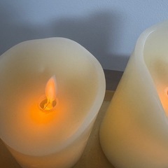 ロウの電池式キャンドルライト🕯×5の画像