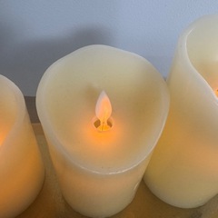 ロウの電池式キャンドルライト🕯×5の画像