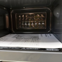 2024年　TOSHIBA フラット電子レンジ　② ぴピカピカの画像