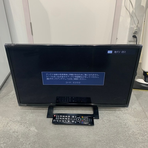 【ジモティー割】★美品★TOSHIBA 2021年製　24インチ　液晶テレビ　（ID1390）