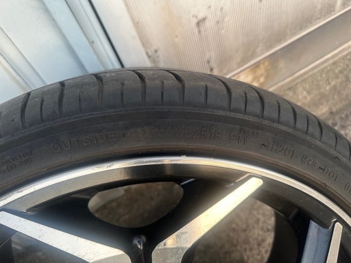 235/35ZR19  プリウスα他ミニバンにMLJ WREST WS7　 235/35ZR19 プリウスα他ミニバンにMLJ WREST WS7