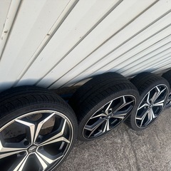 235/35ZR19  プリウスα他ミニバンにMLJ WREST WS7　の画像