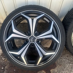 235/35ZR19  プリウスα他ミニバンにMLJ WREST WS7　の画像