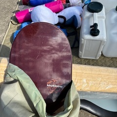 「MORROW モロー スノーボード ケース付き」 	•	「スノーボード MORROW + HIMARAYAケース」の画像