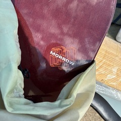 「MORROW モロー スノーボード ケース付き」 	•	「スノーボード MORROW + HIMARAYAケース」の画像