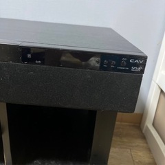 スピーカー付きテレビ台の画像