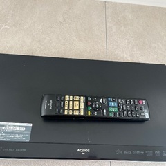 AQUOS BD DVDプレーヤーの画像