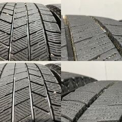 【BS BLIZZAK VRX3 205/60R16】スタッドレス【VIOLENTO 16インチ 6.5J5HPCD114.3+38】22年製 トヨタ純正ナット必須 90ヴォクシー等(KTI452)クレジットカード QRコード決済可能の画像