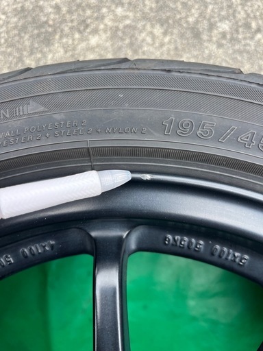 絶版　TANABE SSR TYPE-F　15インチ 7J＋42