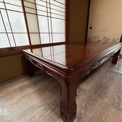 コタツ付き座卓の画像