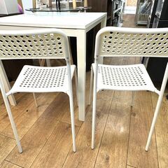 ♪シンプルデザインの2人用ダイニングセット♪の画像