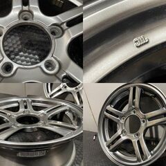 SUZUKI JB23ジムニー ランドべンチャー 純正ホイール 16インチ 4本 5.5J5HPCD139.7+22 軽量　(MHZ790)クレジットカード QRコード決済可能の画像