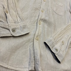 navy 薄手　シャツの画像