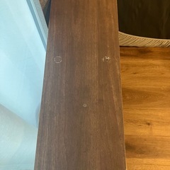 【100円】収納カート こげ茶 ダークブラウンの画像