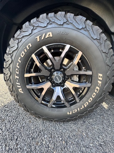 RAYS デイトナ FDX F6 PCD139.7 BFG オールテレーンT/A KO2 265/70R17
