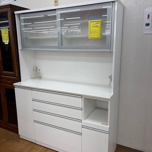 ☆ドリーム荒牧店☆ジモティー割引有☆【クリーニング済み】ニトリ/2枚扉オープンボード