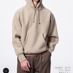 メンズパーカーＬの画像