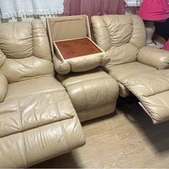 本革ソファーの画像