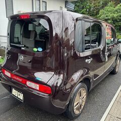 自社ローン！ 保証会社なし！保証手数料なし！ＧＰＳなし！ 京都近府県　キューブ　１５X　８０ｔｈスペシャルカラーリミテッド　１．５の画像