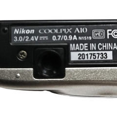 Nikon デジタルカメラ COOLPIX A10 シルバー 光学5倍ズームの画像