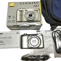 Nikon デジタルカメラ COOLPIX A10 シルバー 光学5倍ズームの画像