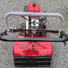 鹿児島発　三菱　6馬力　セル始動　ガソリンエンジン耕運機MMR60の画像