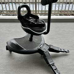 【2人育児に便利】ベビーカーステップ｜使用10回程度